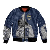 Booker T. Washington Bomber Jacket Tuskegee Institute Design Educational Legacy 1881 Historic Tribute - Wonder Print Shop