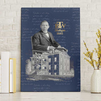 Booker T. Washington Canvas Wall Art Tuskegee Institute Design Educational Legacy 1881 Historic Tribute - Wonder Print Shop