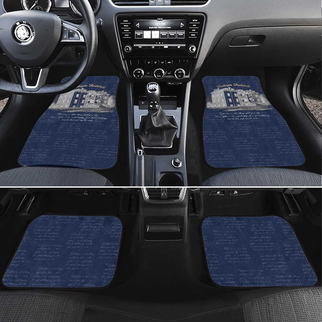 Booker T. Washington Car Mats Tuskegee Institute Design Educational Legacy 1881 Historic Tribute - Wonder Print Shop