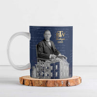 Booker T. Washington Ceramic Mug Tuskegee Institute Design Educational Legacy 1881 Historic Tribute - Wonder Print Shop