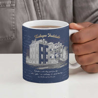 Booker T. Washington Ceramic Mug Tuskegee Institute Design Educational Legacy 1881 Historic Tribute - Wonder Print Shop