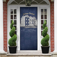 Booker T. Washington Door Cover Tuskegee Institute Design Educational Legacy 1881 Historic Tribute - Wonder Print Shop