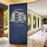 Booker T. Washington Door Cover Tuskegee Institute Design Educational Legacy 1881 Historic Tribute - Wonder Print Shop