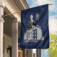 Booker T. Washington Garden Flag Tuskegee Institute Design Educational Legacy 1881 Historic Tribute - Wonder Print Shop