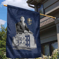 Booker T. Washington Garden Flag Tuskegee Institute Design Educational Legacy 1881 Historic Tribute - Wonder Print Shop