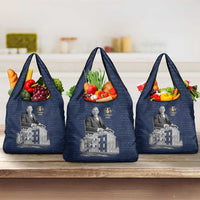 Booker T. Washington Grocery Bag Tuskegee Institute Design Educational Legacy 1881 Historic Tribute - Wonder Print Shop