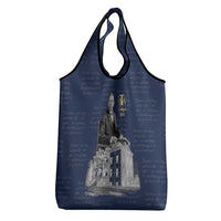 Booker T. Washington Grocery Bag Tuskegee Institute Design Educational Legacy 1881 Historic Tribute - Wonder Print Shop