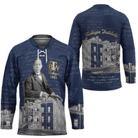 Booker T. Washington Hockey Jersey Tuskegee Institute Design Educational Legacy 1881 Historic Tribute - Wonder Print Shop