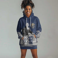 Booker T. Washington Hoodie Dress Tuskegee Institute Design Educational Legacy 1881 Historic Tribute - Wonder Print Shop