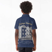 Booker T. Washington Kid Polo Shirt Tuskegee Institute Design Educational Legacy 1881 Historic Tribute TS04