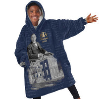 Booker T. Washington Kid Wearable Blanket Hoodie Tuskegee Institute Design Educational Legacy 1881 Historic Tribute - Wonder Print Shop