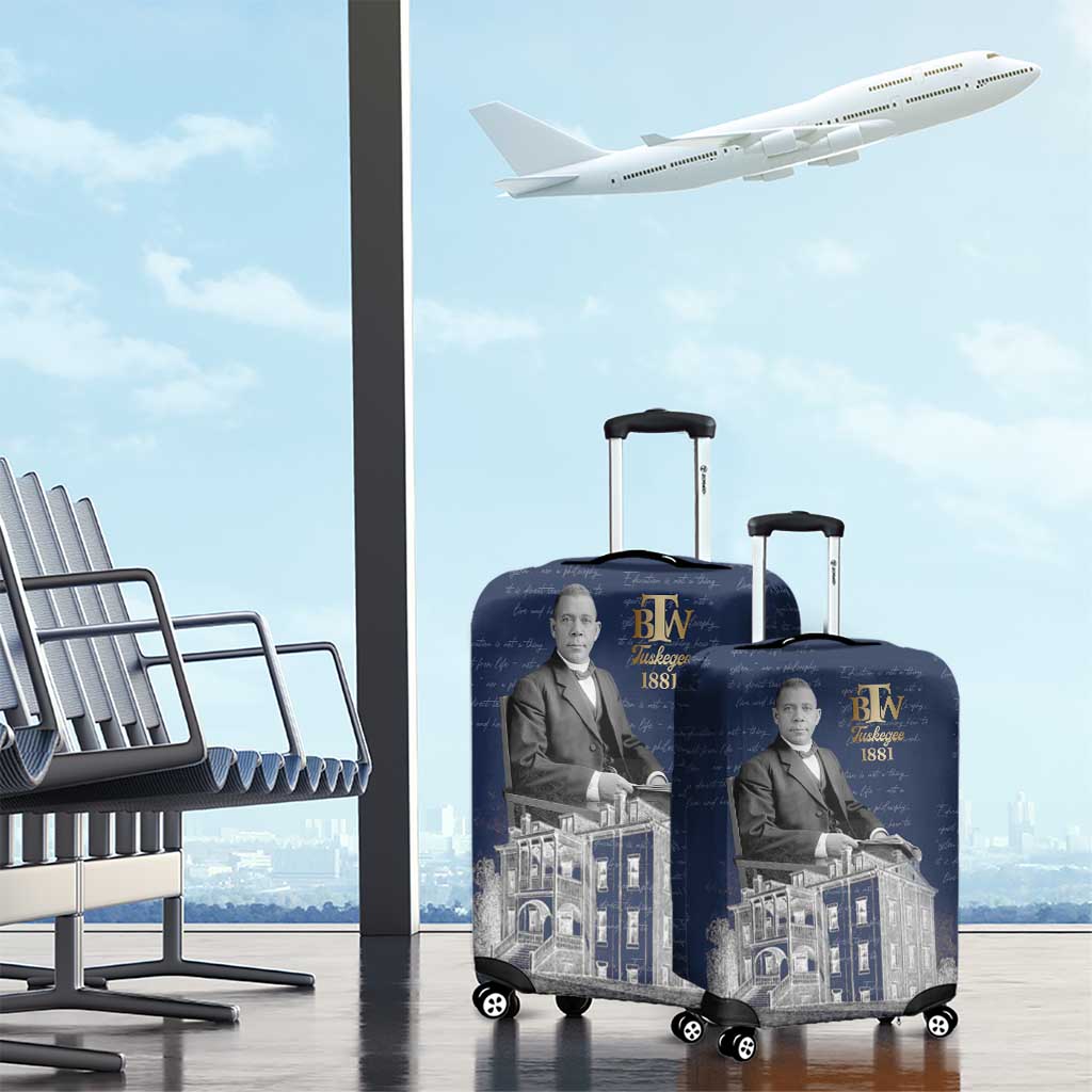 Booker T. Washington Luggage Cover Tuskegee Institute Design Educational Legacy 1881 Historic Tribute - Wonder Print Shop