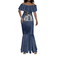 Booker T. Washington Mermaid Dress Tuskegee Institute Design Educational Legacy 1881 Historic Tribute TS04