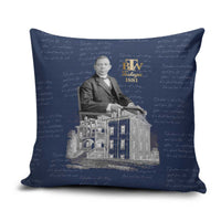 Booker T. Washington Pillow Cover Tuskegee Institute Design Educational Legacy 1881 Historic Tribute - Wonder Print Shop