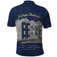 Booker T. Washington Polo Shirt Tuskegee Institute Design Educational Legacy 1881 Historic Tribute TS04