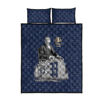 Booker T. Washington Quilt Bed Set Tuskegee Institute Design Educational Legacy 1881 Historic Tribute - Wonder Print Shop