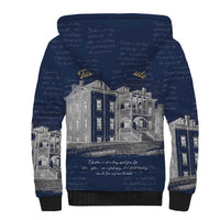 Booker T. Washington Sherpa Hoodie Tuskegee Institute Design Educational Legacy 1881 Historic Tribute - Wonder Print Shop