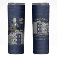 Booker T. Washington Skinny Tumbler Tuskegee Institute Design Educational Legacy 1881 Historic Tribute - Wonder Print Shop