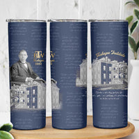 Booker T. Washington Skinny Tumbler Tuskegee Institute Design Educational Legacy 1881 Historic Tribute - Wonder Print Shop