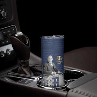 Booker T. Washington Skinny Tumbler Tuskegee Institute Design Educational Legacy 1881 Historic Tribute - Wonder Print Shop
