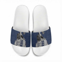 Booker T. Washington Slide Sandals Tuskegee Institute Design Educational Legacy 1881 Historic Tribute - Wonder Print Shop