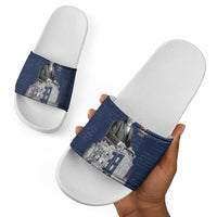 Booker T. Washington Slide Sandals Tuskegee Institute Design Educational Legacy 1881 Historic Tribute - Wonder Print Shop