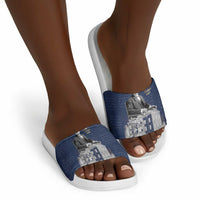 Booker T. Washington Slide Sandals Tuskegee Institute Design Educational Legacy 1881 Historic Tribute - Wonder Print Shop