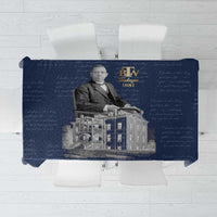 Booker T. Washington Tablecloth Tuskegee Institute Design Educational Legacy 1881 Historic Tribute - Wonder Print Shop