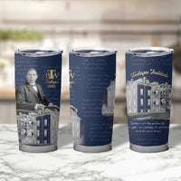 Booker T. Washington Tumbler Cup Tuskegee Institute Design Educational Legacy 1881 Historic Tribute - Wonder Print Shop