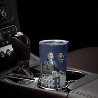 Booker T. Washington Tumbler Cup Tuskegee Institute Design Educational Legacy 1881 Historic Tribute - Wonder Print Shop