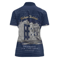 Booker T. Washington Women Polo Shirt Tuskegee Institute Design Educational Legacy 1881 Historic Tribute TS04