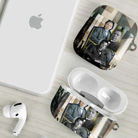 Booker T. Washington AirPods Case Historic Portrait Collage Civil Rights Legacy Educational Pioneer Design - Wonder Print Shop