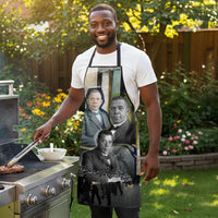 Booker T. Washington Apron Historic Portrait Collage Civil Rights Legacy Educational Pioneer Design - Wonder Print Shop