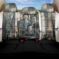 Booker T. Washington Back Car Seat Cover Historic Portrait Collage Civil Rights Legacy Educational Pioneer Design - Wonder Print Shop