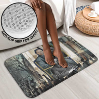 Booker T. Washington Bathroom Set Historic Portrait Collage Civil Rights Legacy Educational Pioneer Design - Wonder Print Shop