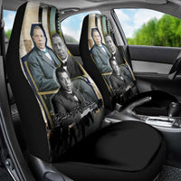 Booker T. Washington Car Seat Cover Historic Portrait Collage Civil Rights Legacy Educational Pioneer Design - Wonder Print Shop