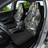 Booker T. Washington Car Seat Cover Historic Portrait Collage Civil Rights Legacy Educational Pioneer Design - Wonder Print Shop