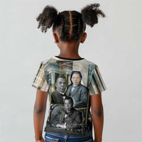 Booker T. Washington Kid T shirt Historic Portrait Collage Civil Rights Legacy Educational Pioneer Design TS04