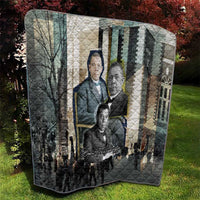 Booker T. Washington Quilt Historic Portrait Collage Civil Rights Legacy Educational Pioneer Design - Wonder Print Shop