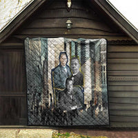 Booker T. Washington Quilt Historic Portrait Collage Civil Rights Legacy Educational Pioneer Design - Wonder Print Shop