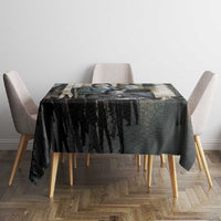 Booker T. Washington Tablecloth Historic Portrait Collage Civil Rights Legacy Educational Pioneer Design - Wonder Print Shop