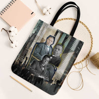 Booker T. Washington Tote Bag Historic Portrait Collage Civil Rights Legacy Educational Pioneer Design - Wonder Print Shop