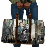 Booker T. Washington Travel Bag Historic Portrait Collage Civil Rights Legacy Educational Pioneer Design - Wonder Print Shop