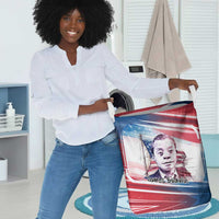 James Baldwin Laundry Basket Artistic Portrait Quote on Love and Awareness Civil Rights Tribute - Wonder Print Shop