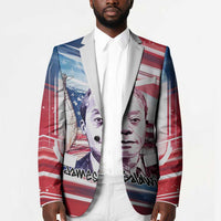 James Baldwin Blazer Artistic Portrait Quote on Love and Awareness Civil Rights Tribute - Wonder Print Shop