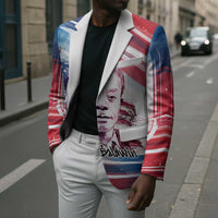 James Baldwin Blazer Artistic Portrait Quote on Love and Awareness Civil Rights Tribute - Wonder Print Shop