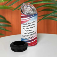James Baldwin 4 in 1 Can Cooler Tumbler Artistic Portrait Quote on Love and Awareness Civil Rights Tribute - Wonder Print Shop
