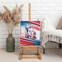 James Baldwin Canvas Wall Art Artistic Portrait Quote on Love and Awareness Civil Rights Tribute - Wonder Print Shop
