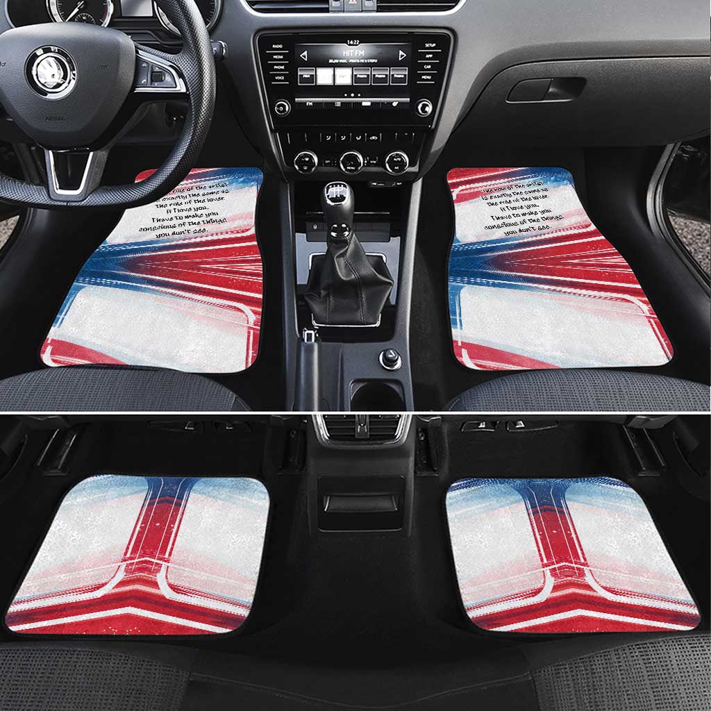 James Baldwin Car Mats Artistic Portrait Quote on Love and Awareness Civil Rights Tribute - Wonder Print Shop