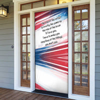 James Baldwin Door Cover Artistic Portrait Quote on Love and Awareness Civil Rights Tribute - Wonder Print Shop